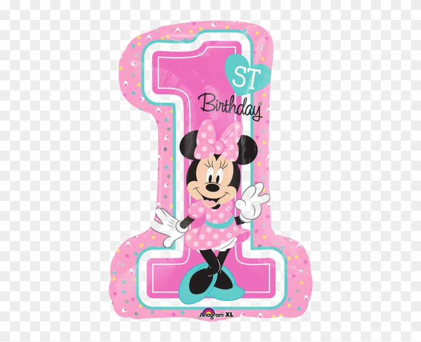 1st Birthday Png Pic - 1st Birthday Minnie Mouse Clipart