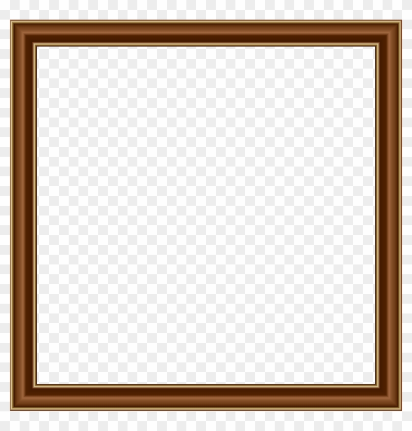 Image Royalty Free Gold Border Transparent Png Image - Brown Borders And Frames Clipart