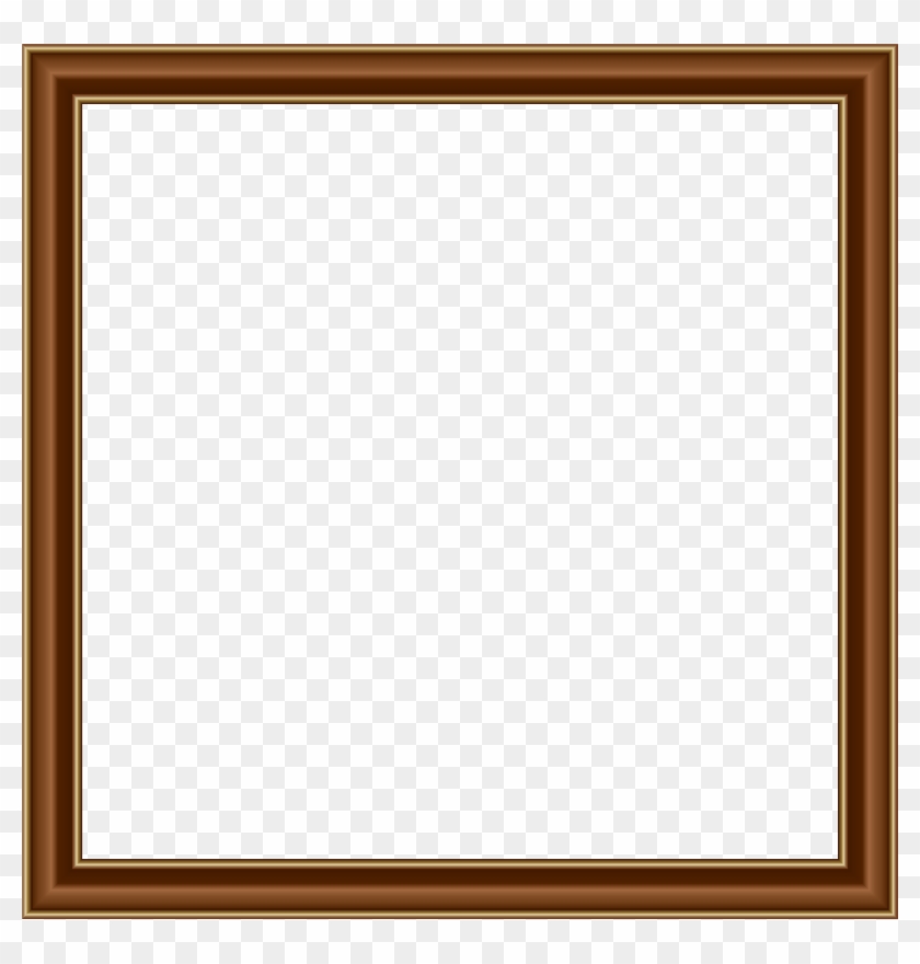 Image Royalty Free Gold Border Transparent Png Image - Brown Borders And Frames Clipart #1634336