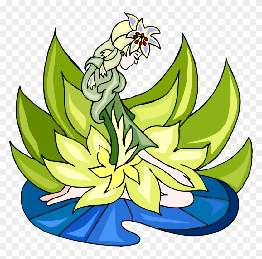 Floral Design Dancer - Clip Art - Png Download