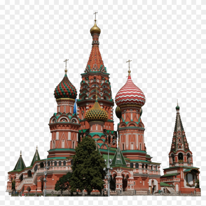 St Basil Cathedral Moscow - Saint Basil's Cathedral Clipart #1635044