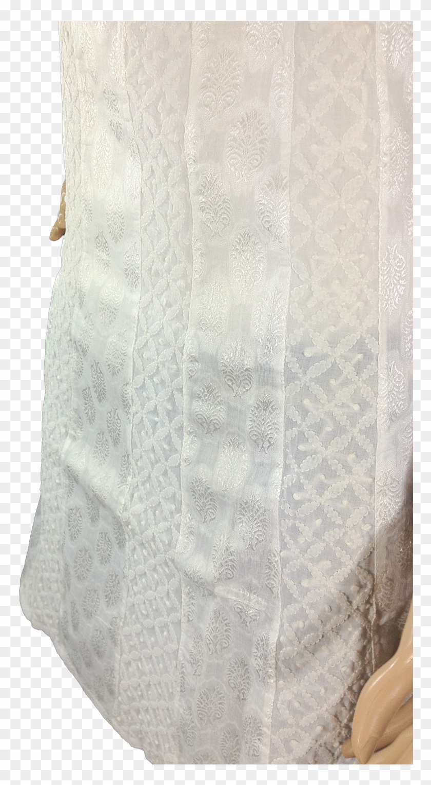 Http - //www - Chikirpolo - Kurti Fanctnwht003234 Daaman - Stitch Clipart #1635289