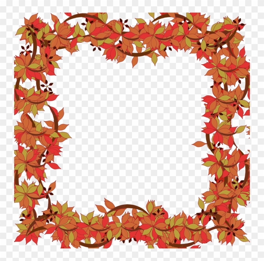 Graphic Frames Floral Design Picture Frames Flower - Frames Cliparts Floral - Png Download #1635397