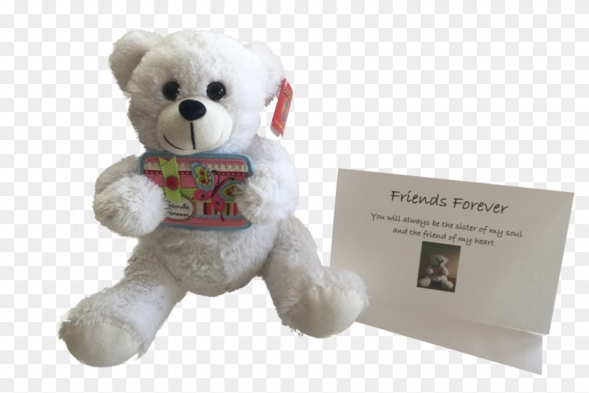 Friendship Teddy Bear 10" Plush "friends Forever" Chadillac - Stuffed Toy Clipart