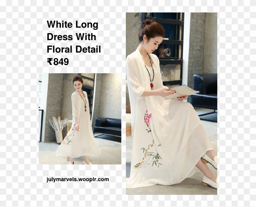 Classy Dress, White Fashion, You Look, Dresses Online, - Dress Clipart