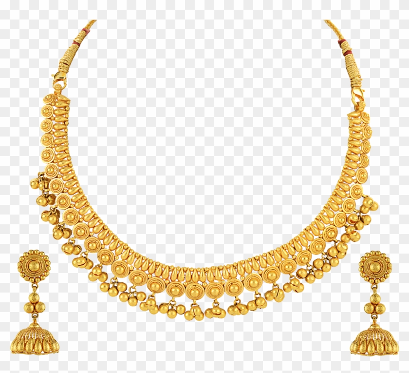 Buy Orra Gold Set Necklace For Women Online - Png Jewellers Necklace Designs Clipart