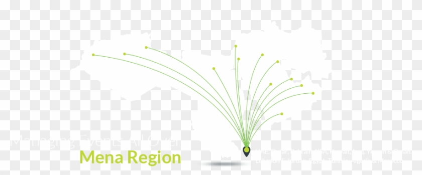 Mena Region Map Vector Clipart