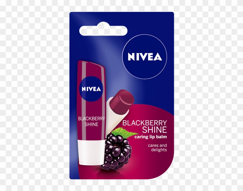 Nivea Blackberry Shine Lip Care Review - Nivea Lip Balm Blackberry Shine Clipart