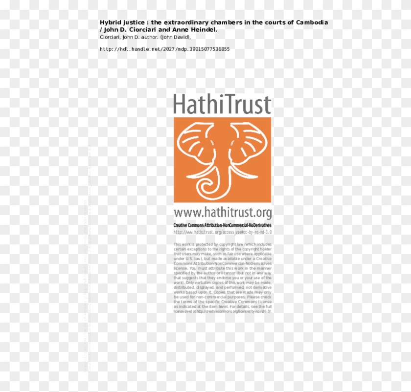 Pdf - Hathitrust Clipart