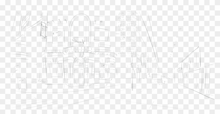 Participating Outlets - Sketch Clipart