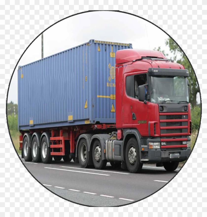 Container Truck - Trailer Truck Clipart #1636812