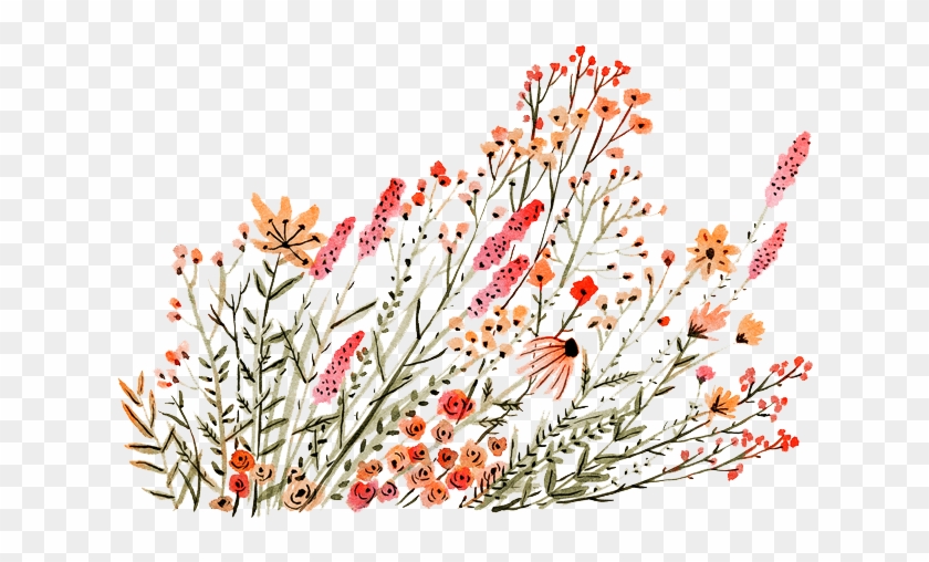 Floral Arrangements With A Soul To Beautify Each One - Dainty Flower Drawings Clipart