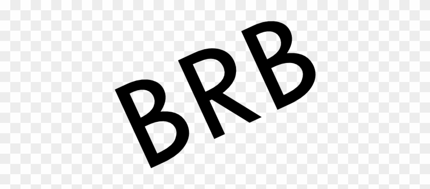 Brb Png - Graphics Clipart