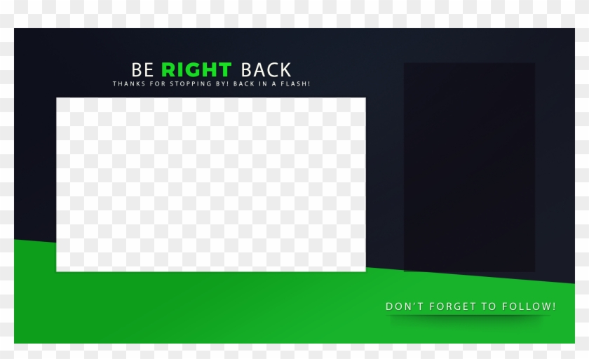 Brb-screen - Parallel Clipart