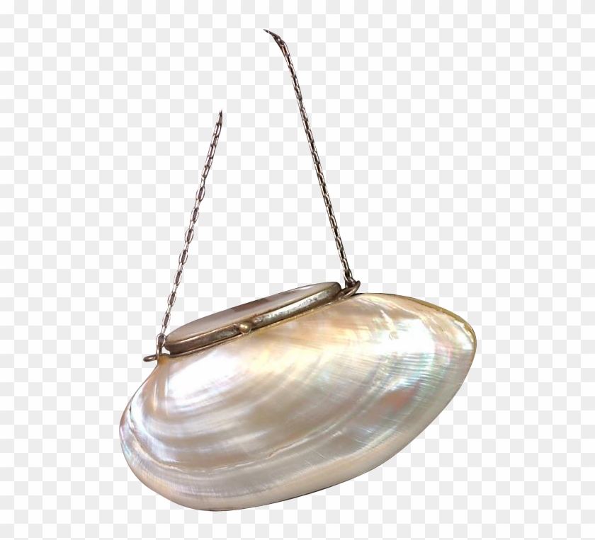 Unique Victorian French Fashion Purse C With - Clam Clipart #1638013