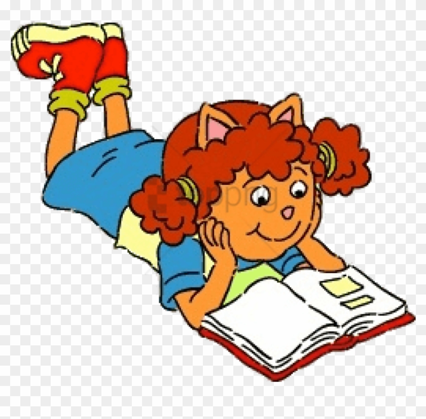 Free Png Download Arthur Character Sue Ellen Reading - Sue Ellen From Arthur Clipart #1638255