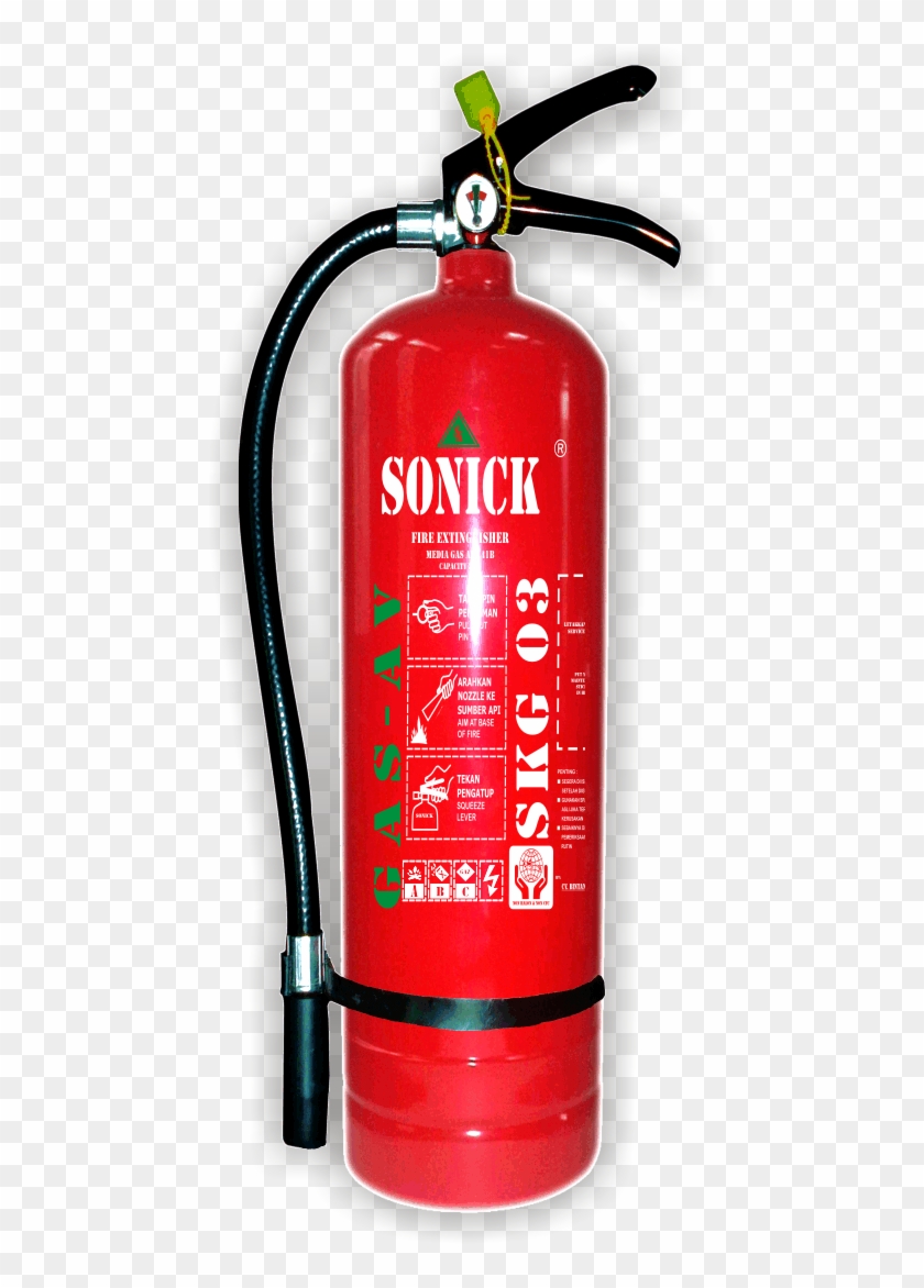 Alat Pemadam Api Gas - Fire Extinguisher Clipart
