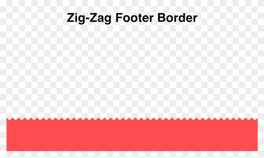 Zig Zag Bottom Border Clipart #1638480