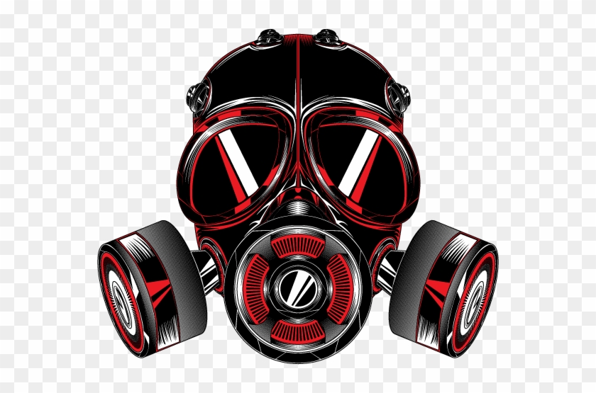 Caveira Com Mascara De Gas Png - Caveira Mascara De Gas Clipart