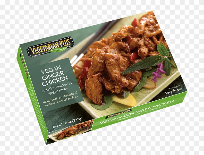 Vegan Ginger Chicken - Vegetarian Plus Vegan Ginger Chicken Clipart