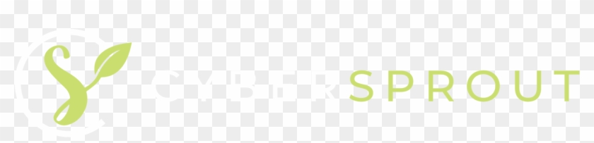 Cybersprout Logo Reverse Type - Graphics Clipart #1639519