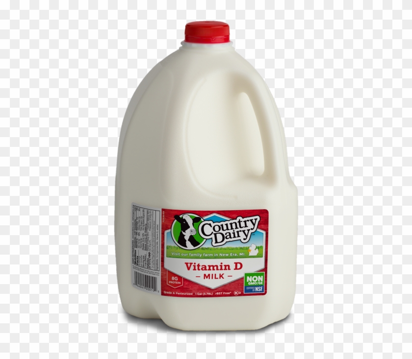 Vitamin D Gallon - Country Dairy Clipart