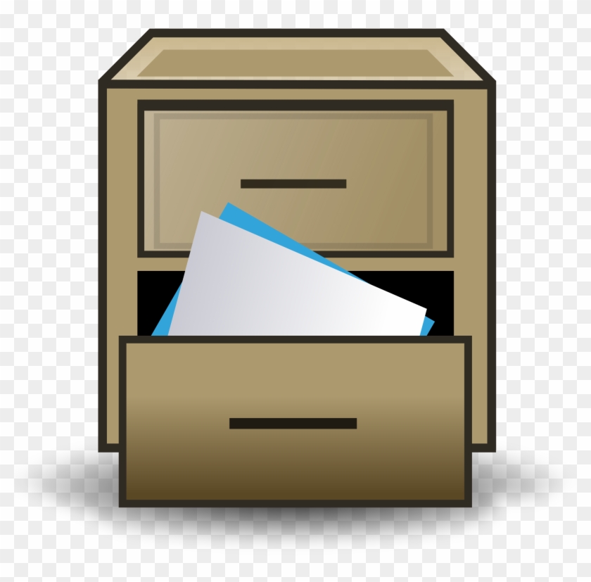 File Png - File Cabinet Icon Transparent Clipart #1640094