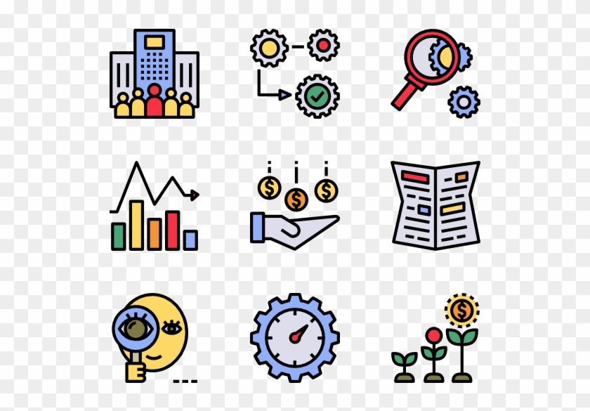 Stock Market - Jewellery Icons Clipart