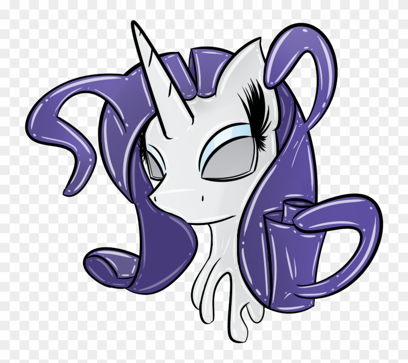 The Rarity Mask - Hentai Transformation Into Rarity Clipart