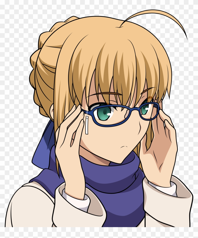 Saber Wearing Eyeglasses Render Clipart #1640570