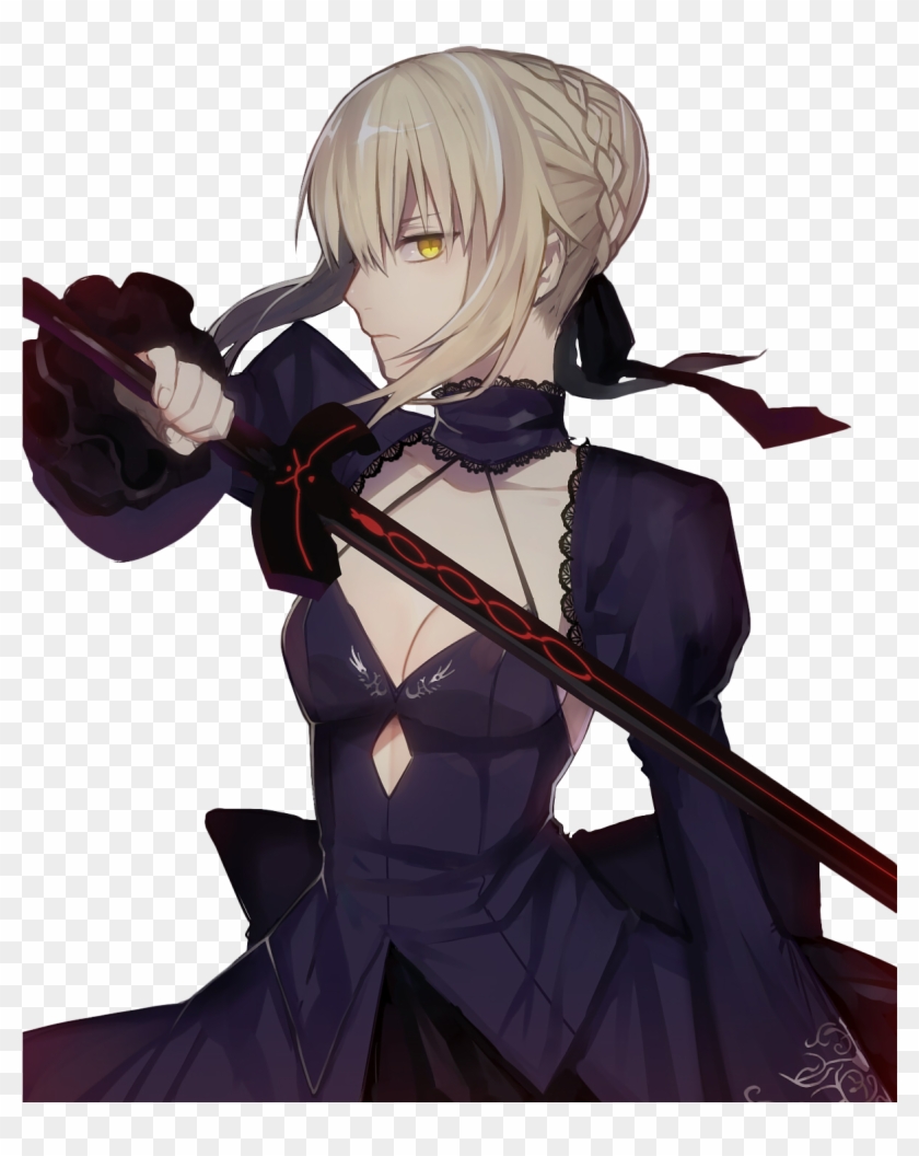 A Saber Alter Render Me And A Friend Made Clipart #1640689