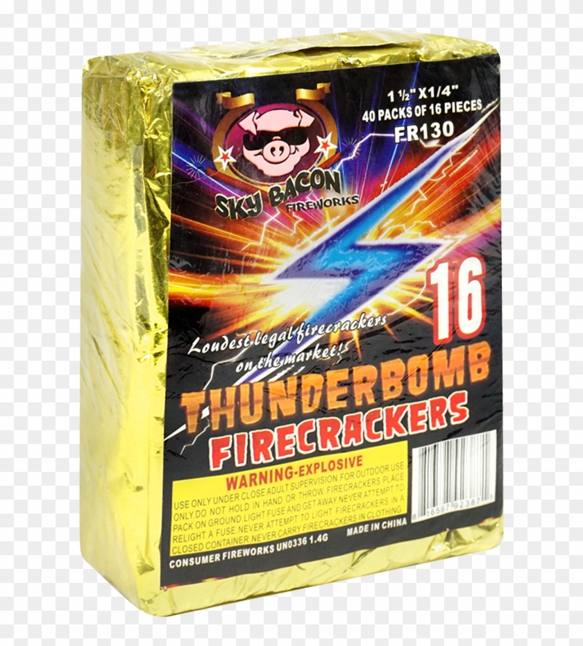 Sky Bacon Firecrackers Clipart