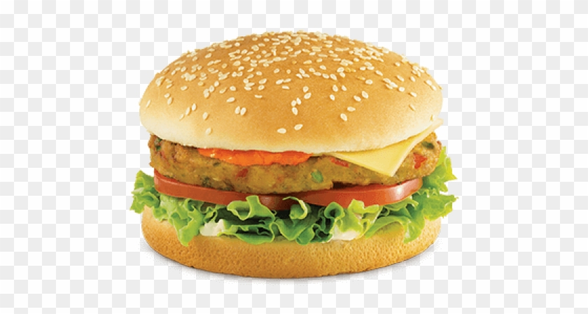 Veg-burger Image - Veg Burger Patty Png Clipart #1641564