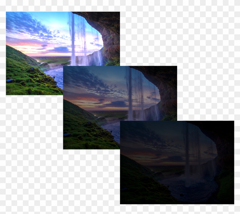 Differently Exposed Source Images - Reflection Clipart