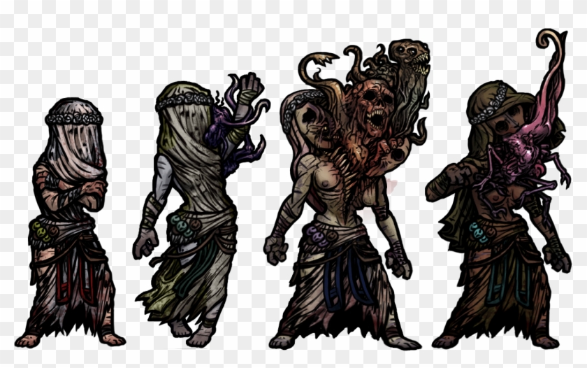 The Condena Vestal At Nexus Mods And - Darkest Dungeon Omen Seeker Clipart