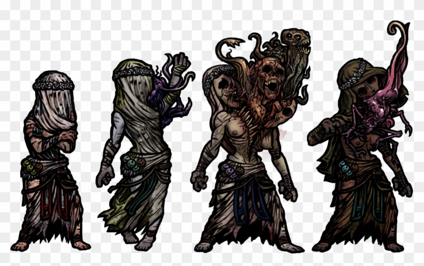 The Condena Vestal At Nexus Mods And - Darkest Dungeon Omen Seeker Clipart #1641589