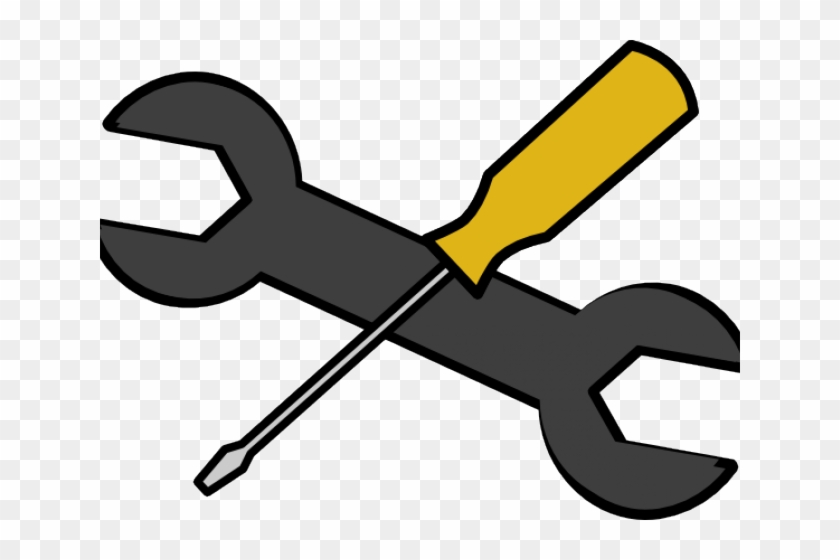 Wrench Clipart Hardware Tool - Tools Clipart - Png Download #1642189