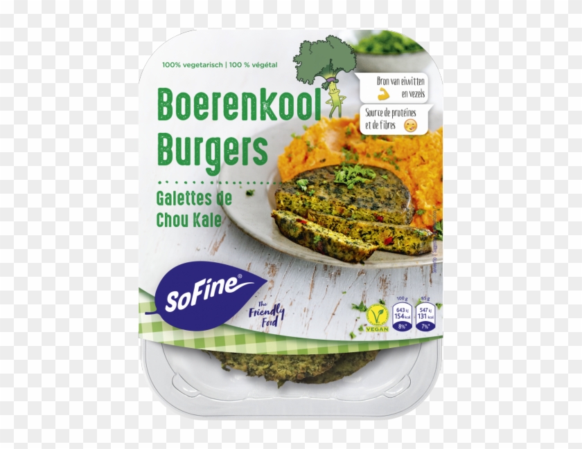 Kale Burger - Sofine Kale Burger Clipart #1642370