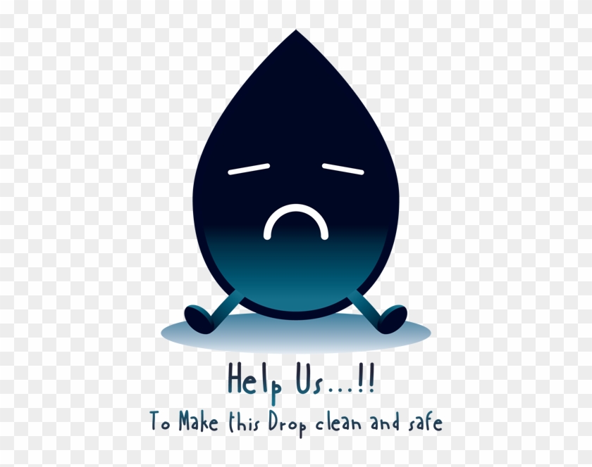 Save Water With Us - Illustration Clipart #1643009