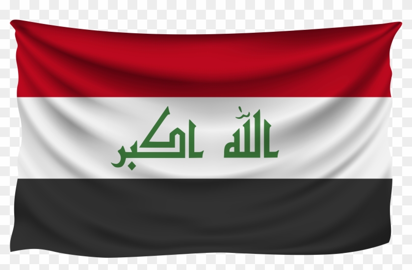 Iraq Flag - Iraq Flag Png Clipart