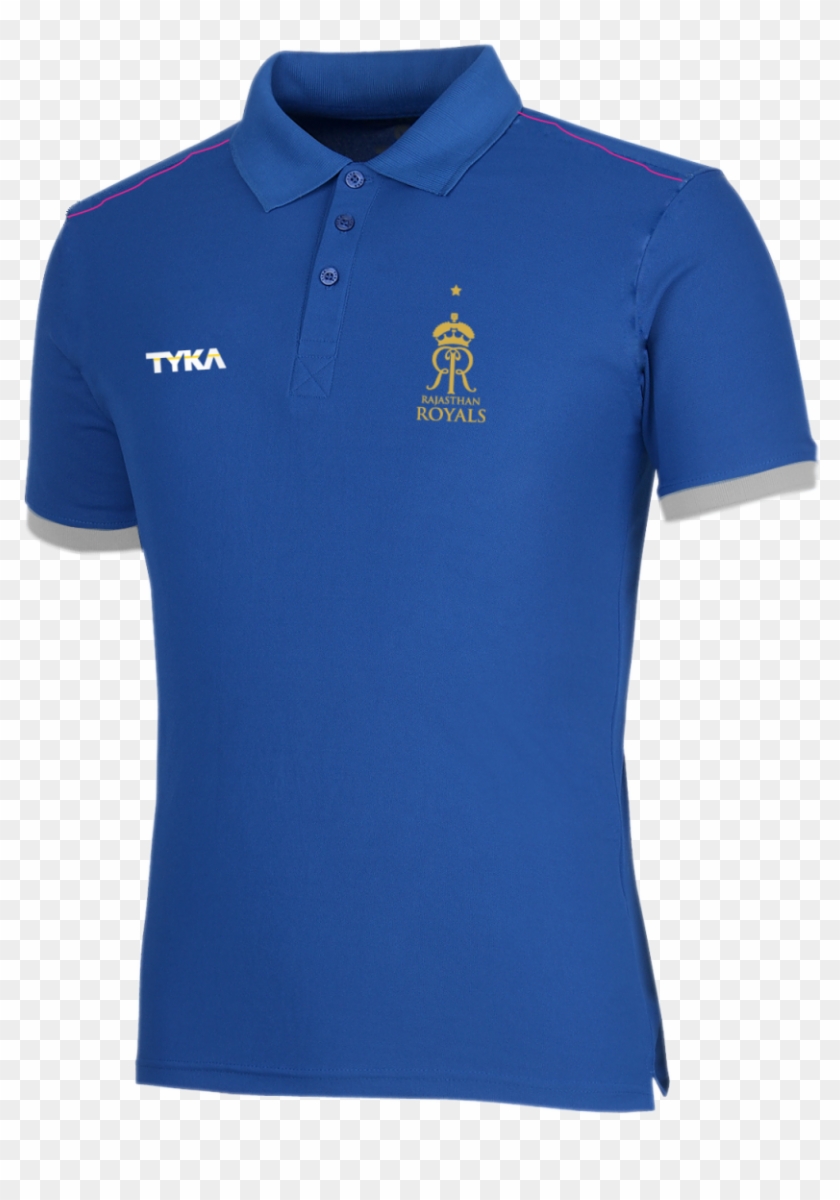Rajasthan Royals Official Polo - Polo Shirt Clipart