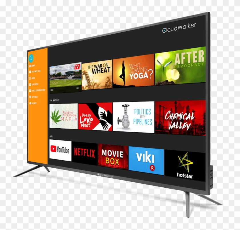 After Launching The Two Budget Smart Tvs Last Year, - Hotstar Clipart