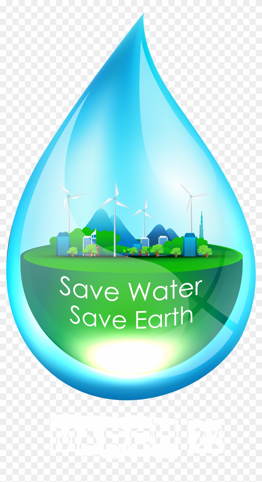Save Water Logo Png Clipart #1643350