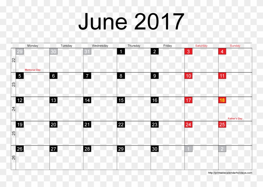 June 2017 Calendar Template Word Blank Printable June - Full Moon Calendar September 2018 Clipart #1643456