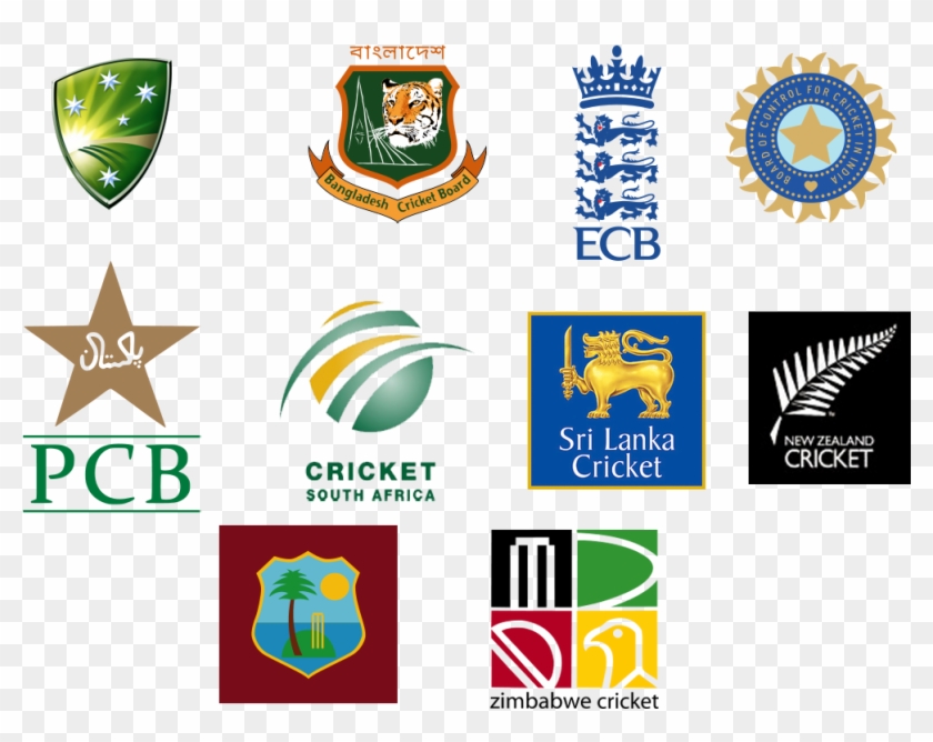 All Country Cricket Logo Clipart