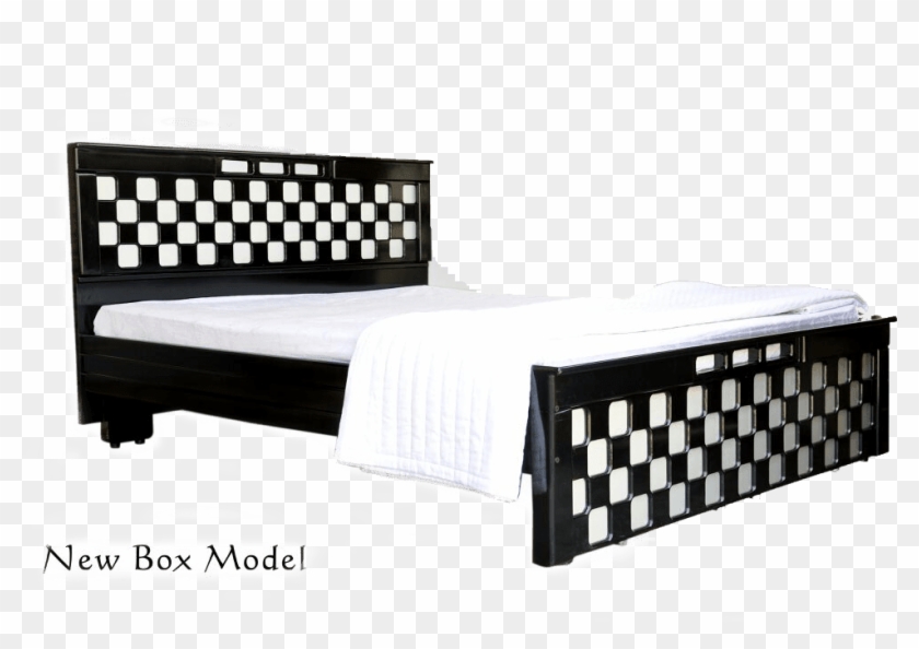 Cot Mdf Box Model Regarding Box Diwan Cot - Bed Frame Clipart #1643516