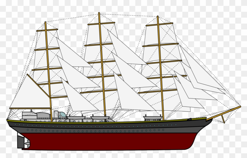 10 Images Of Clip Art Sail Boat - Sailing Boat Clipart - Png Download