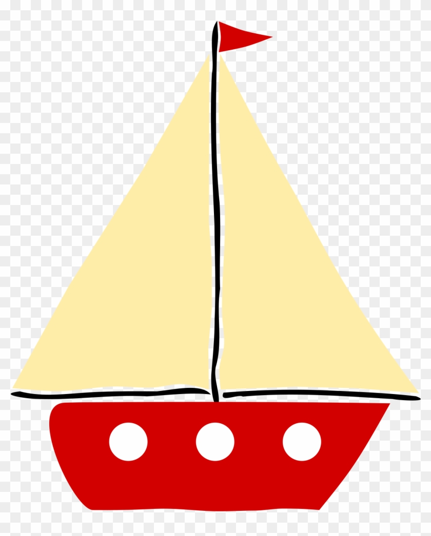 Sail Boat - Transparent Background Boats Clipart - Png Download #1643944