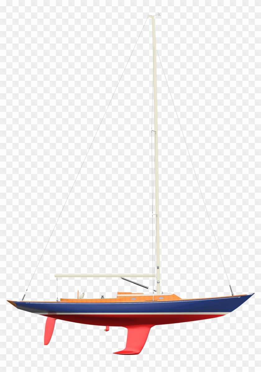 Profile High Res - Sandbagger Sloop Clipart