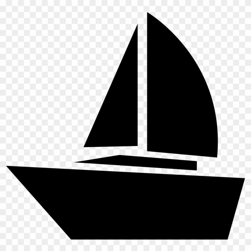 Sailboat Comments - Icono De Barcos Png Clipart